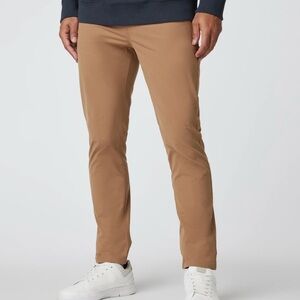 Vuori Men’s Meta Pant Athletic Slim 32” size 33 camel v430